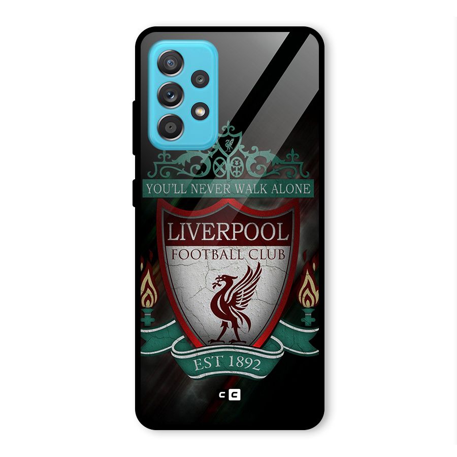 LiverPool FootBall Club Glass Back Case for Galaxy A52