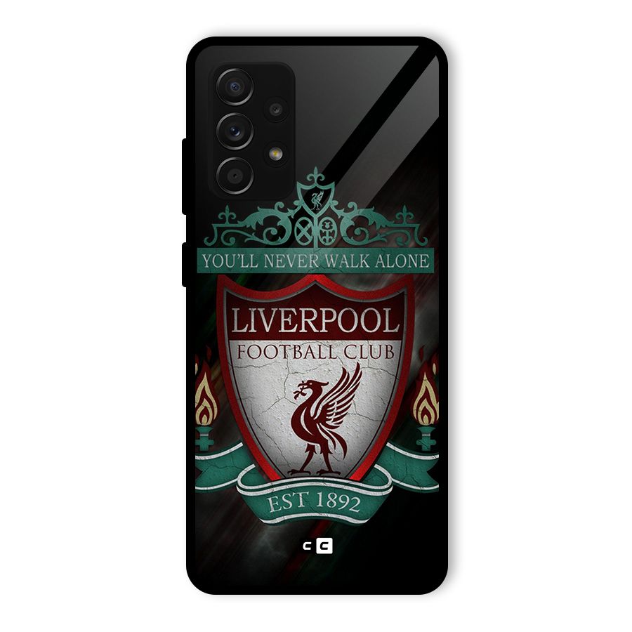 LiverPool FootBall Club Glass Back Case for Galaxy A53 5G
