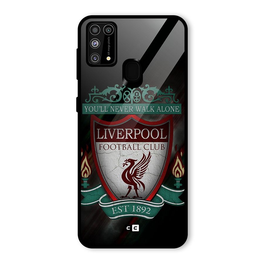 LiverPool FootBall Club Glass Back Case for Galaxy M31