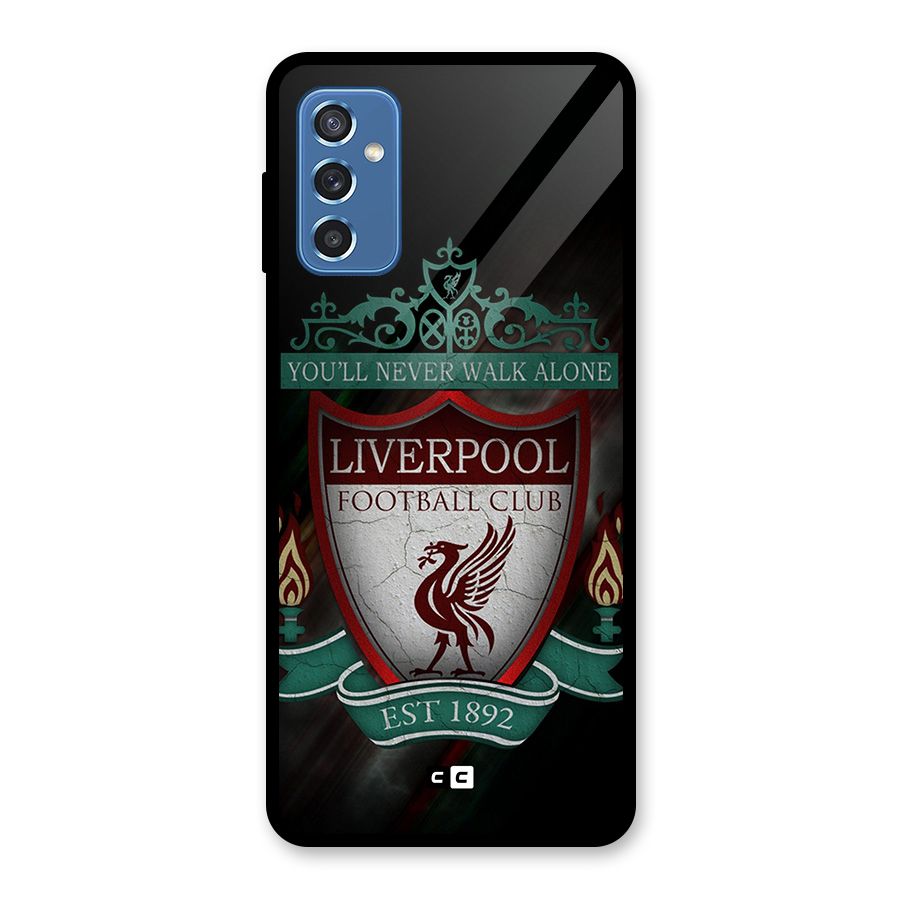 LiverPool FootBall Club Glass Back Case for Galaxy M52 5G