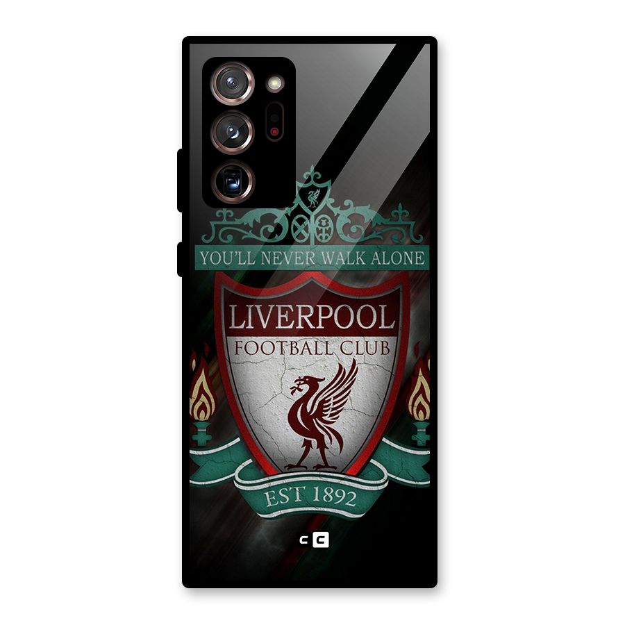 LiverPool FootBall Club Glass Back Case for Galaxy Note 20 Ultra