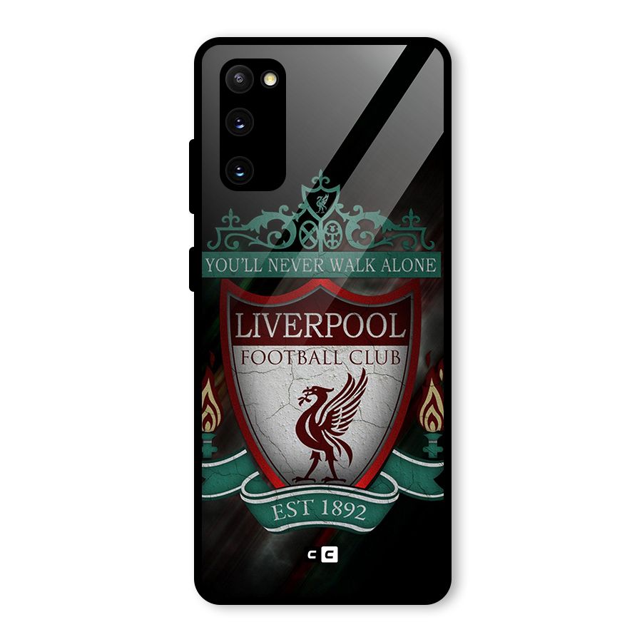 LiverPool FootBall Club Glass Back Case for Galaxy S20 FE 5G