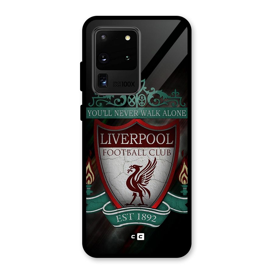 LiverPool FootBall Club Glass Back Case for Galaxy S20 Ultra