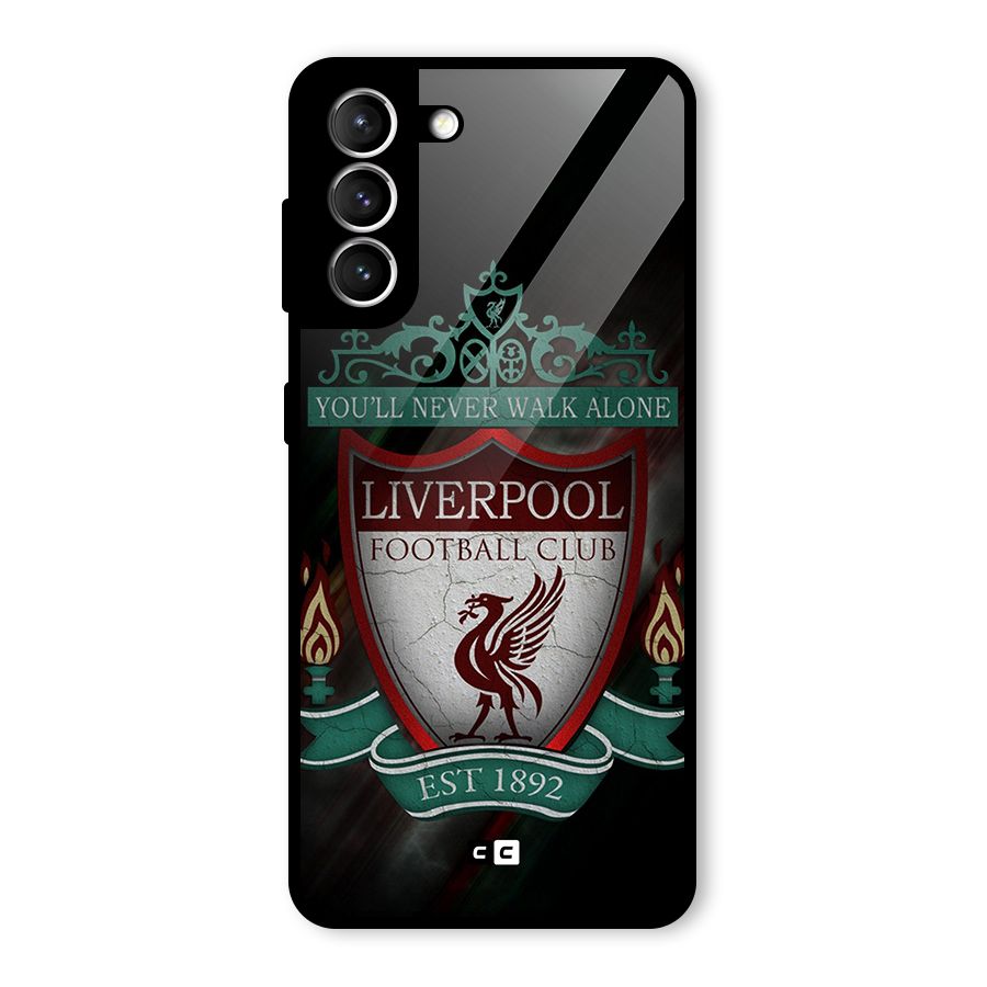 LiverPool FootBall Club Glass Back Case for Galaxy S21 5G