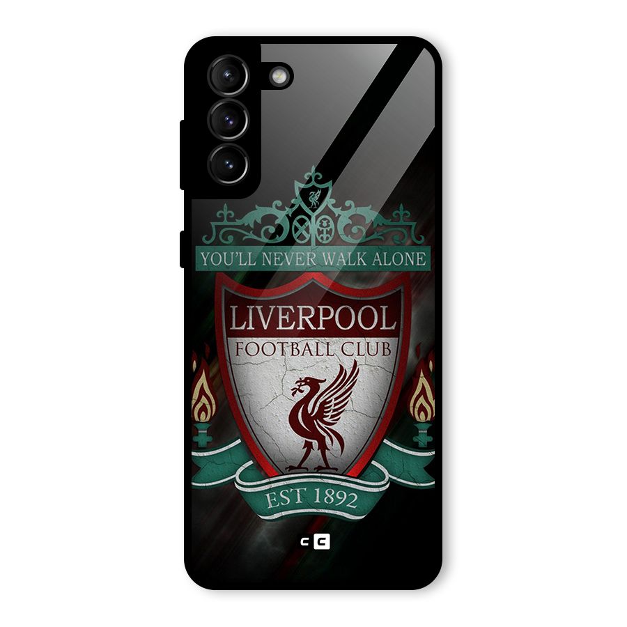 LiverPool FootBall Club Glass Back Case for Galaxy S21 Plus