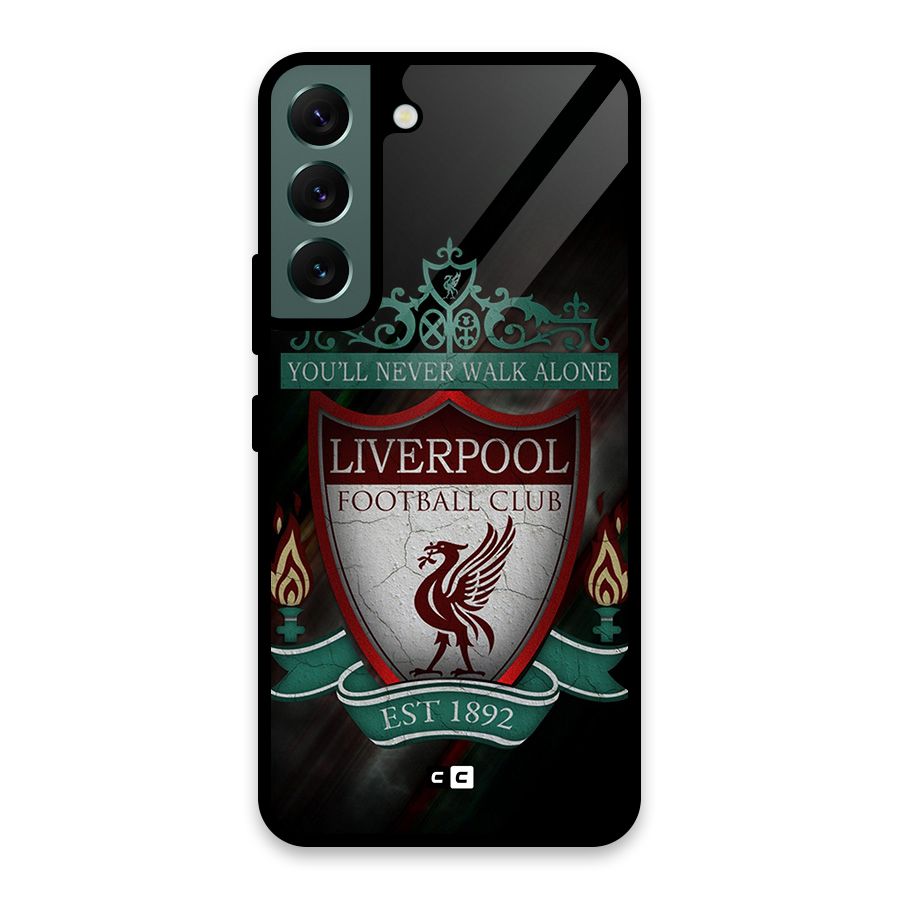 LiverPool FootBall Club Glass Back Case for Galaxy S22 5G