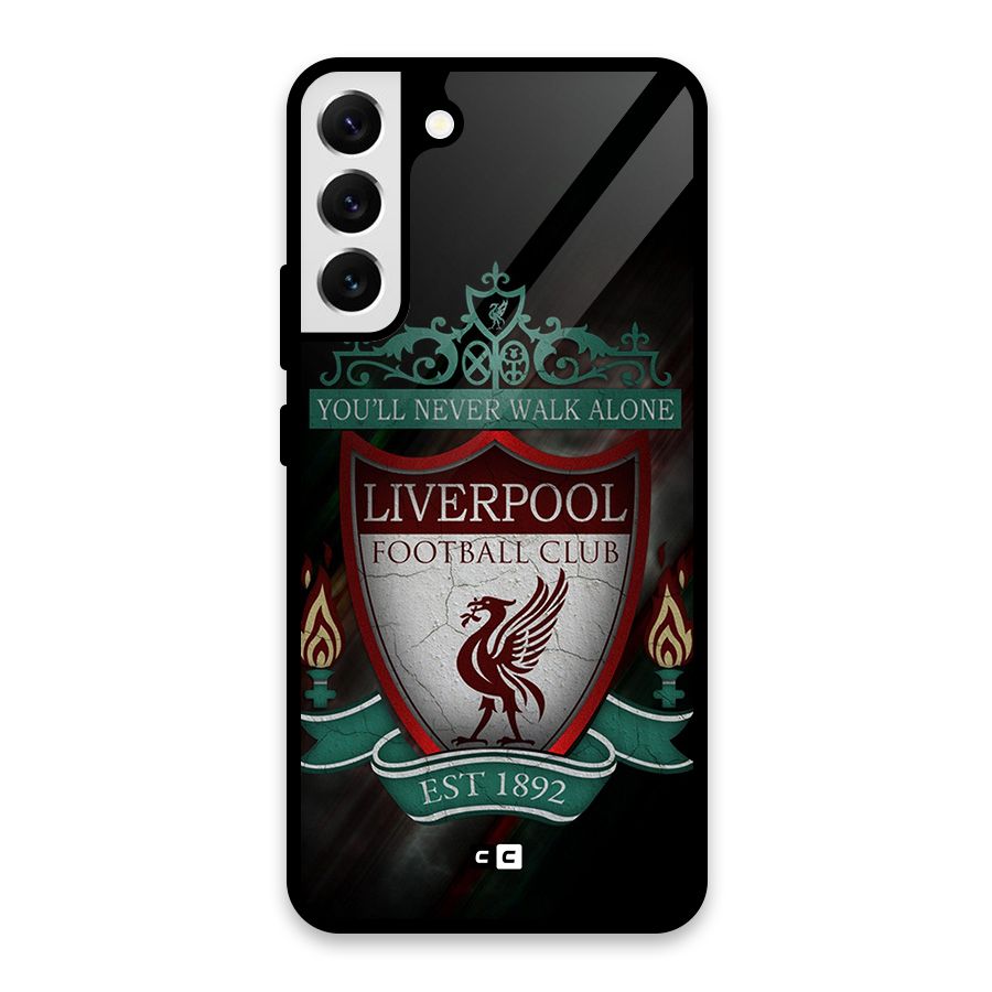 LiverPool FootBall Club Glass Back Case for Galaxy S22 Plus 5G