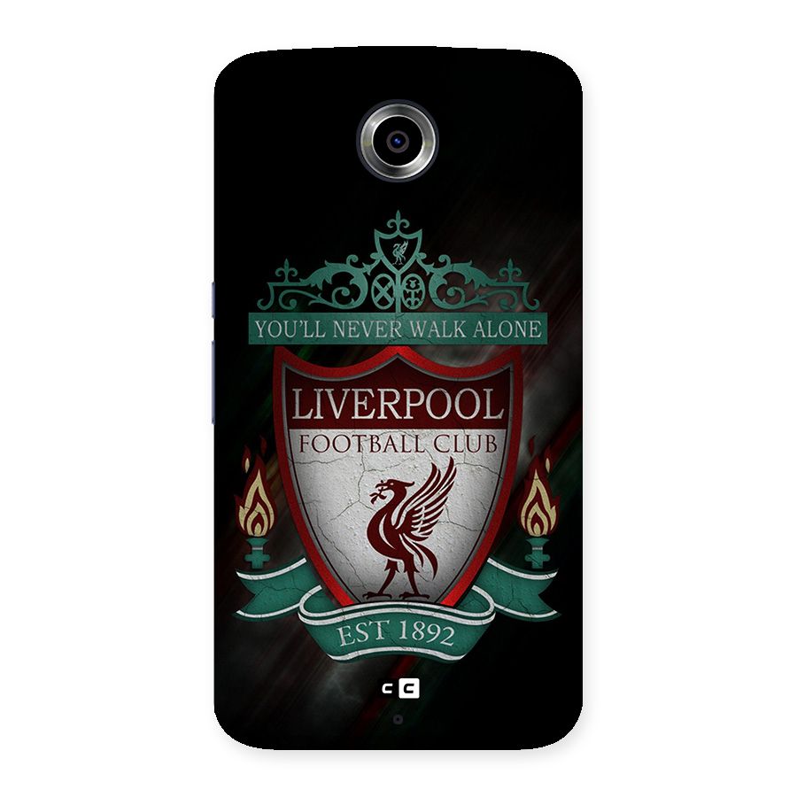 LiverPool FootBall Club Back Case for Google Nexus 6