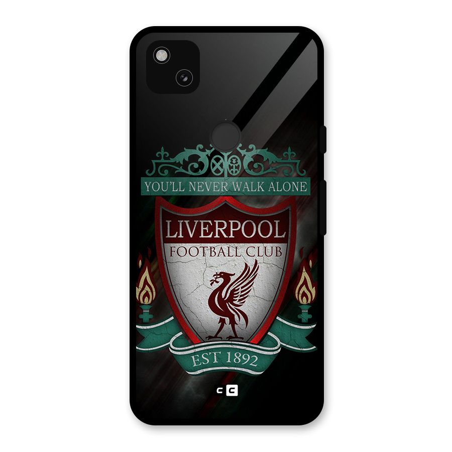 LiverPool FootBall Club Glass Back Case for Google Pixel 4a