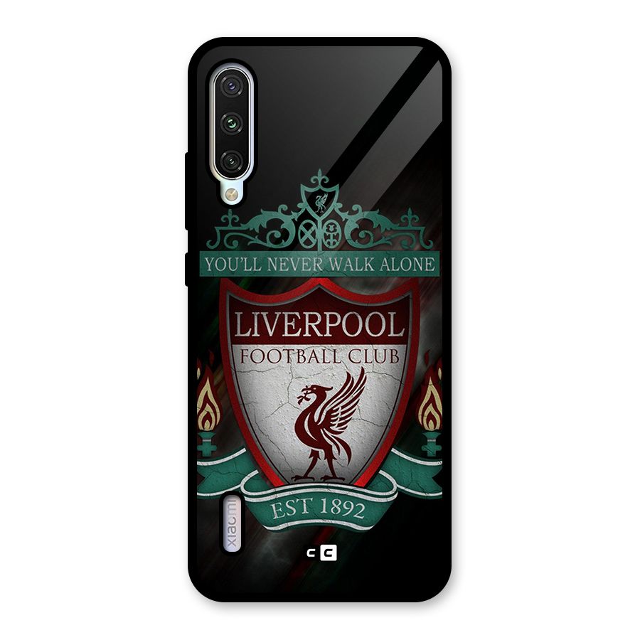 LiverPool FootBall Club Glass Back Case for Mi A3