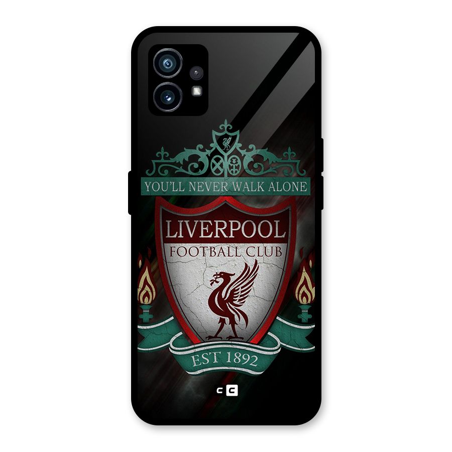 LiverPool FootBall Club Glass Back Case for Nothing Phone 1