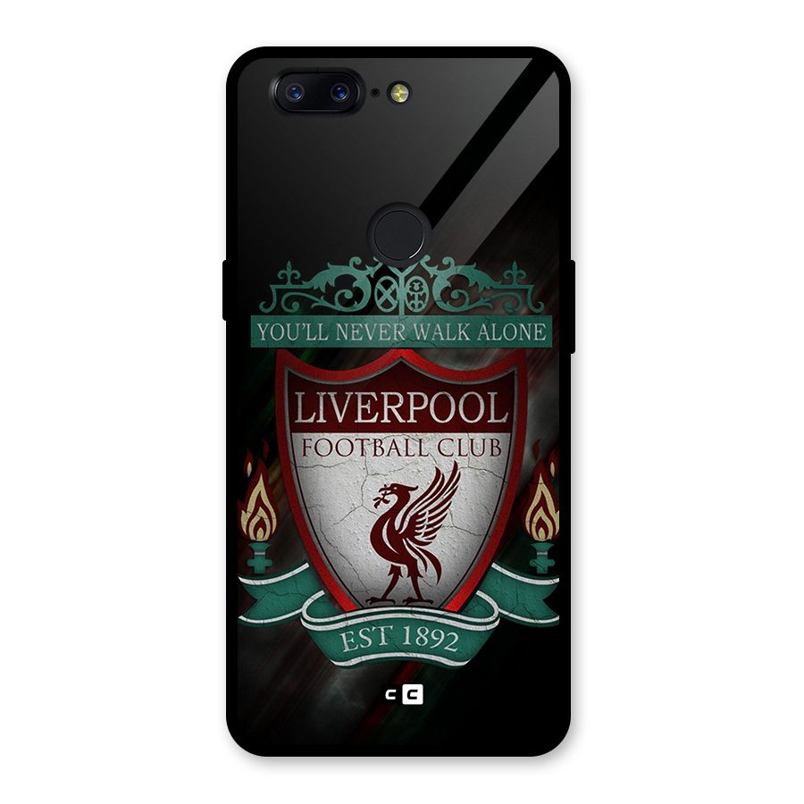 LiverPool FootBall Club Glass Back Case for OnePlus 5T
