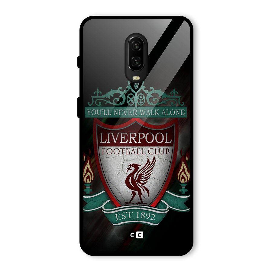 LiverPool FootBall Club Glass Back Case for OnePlus 6T