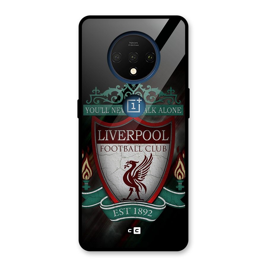 LiverPool FootBall Club Glass Back Case for OnePlus 7T