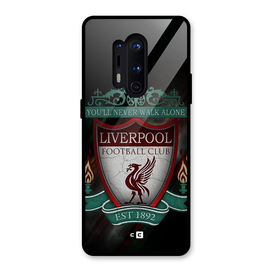 LiverPool FootBall Club Glass Back Case for OnePlus 8 Pro