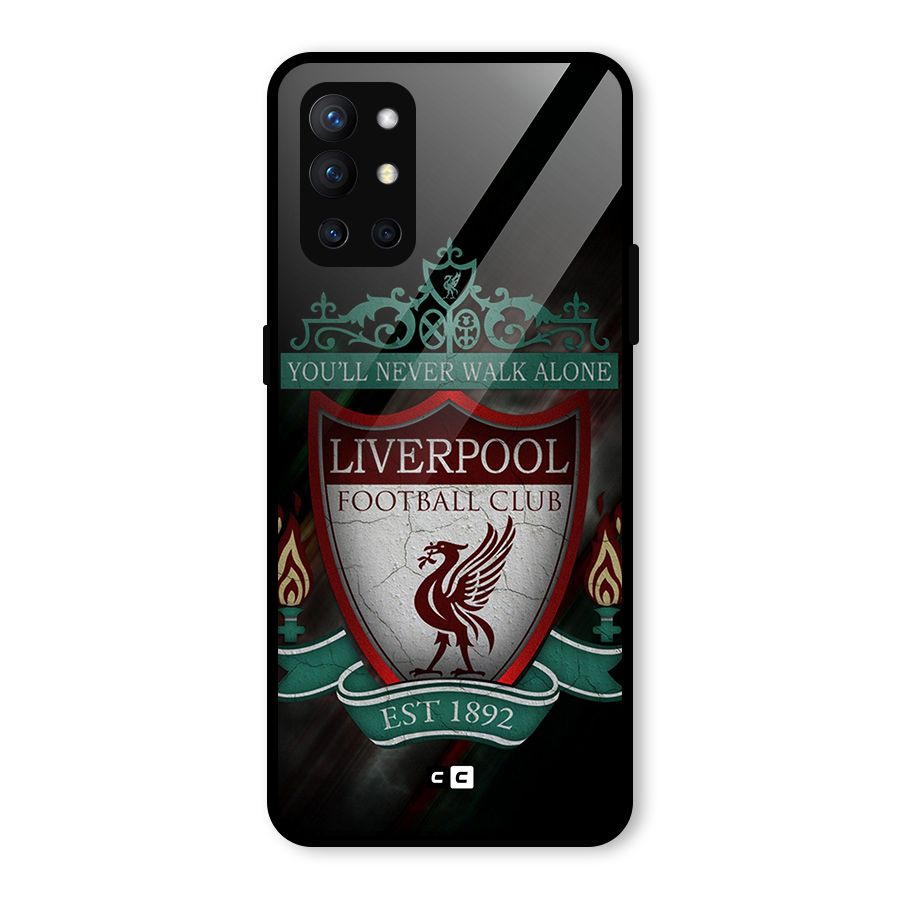 LiverPool FootBall Club Glass Back Case for OnePlus 9R