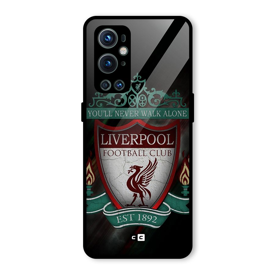 LiverPool FootBall Club Glass Back Case for OnePlus 9 Pro