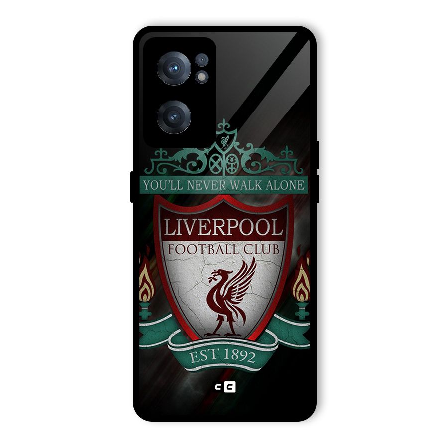LiverPool FootBall Club Glass Back Case for OnePlus Nord CE 2 5G
