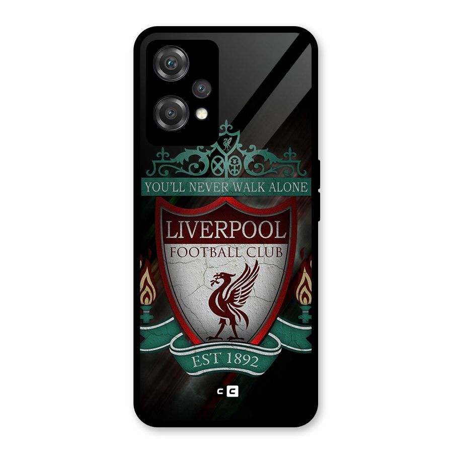 LiverPool FootBall Club Glass Back Case for OnePlus Nord CE 2 Lite 5G