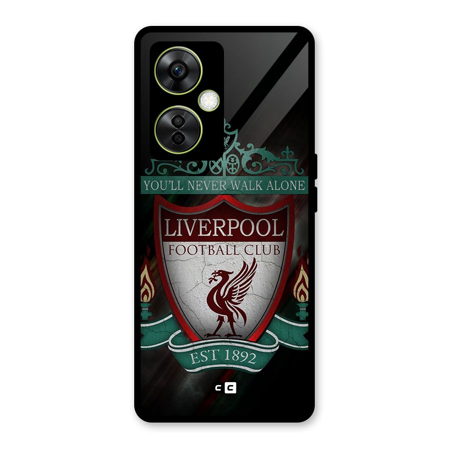 LiverPool FootBall Club Glass Back Case for OnePlus Nord CE 3 Lite