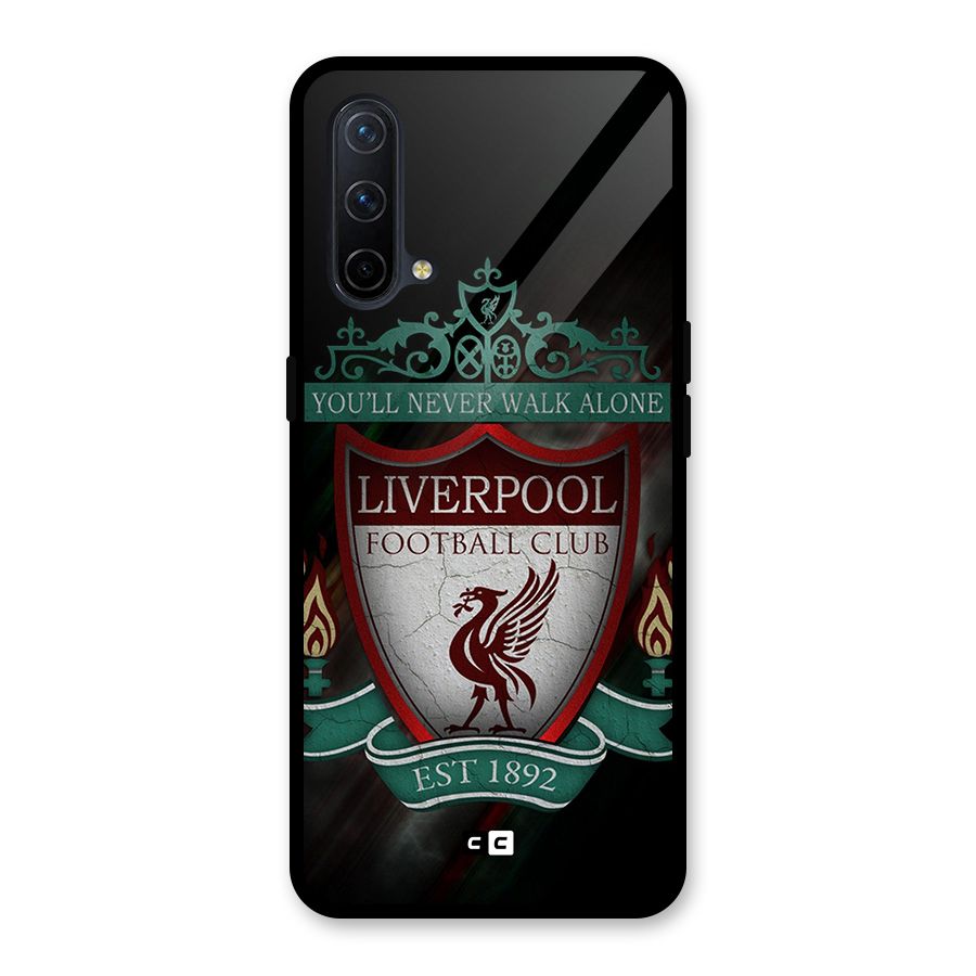 LiverPool FootBall Club Glass Back Case for OnePlus Nord CE 5G
