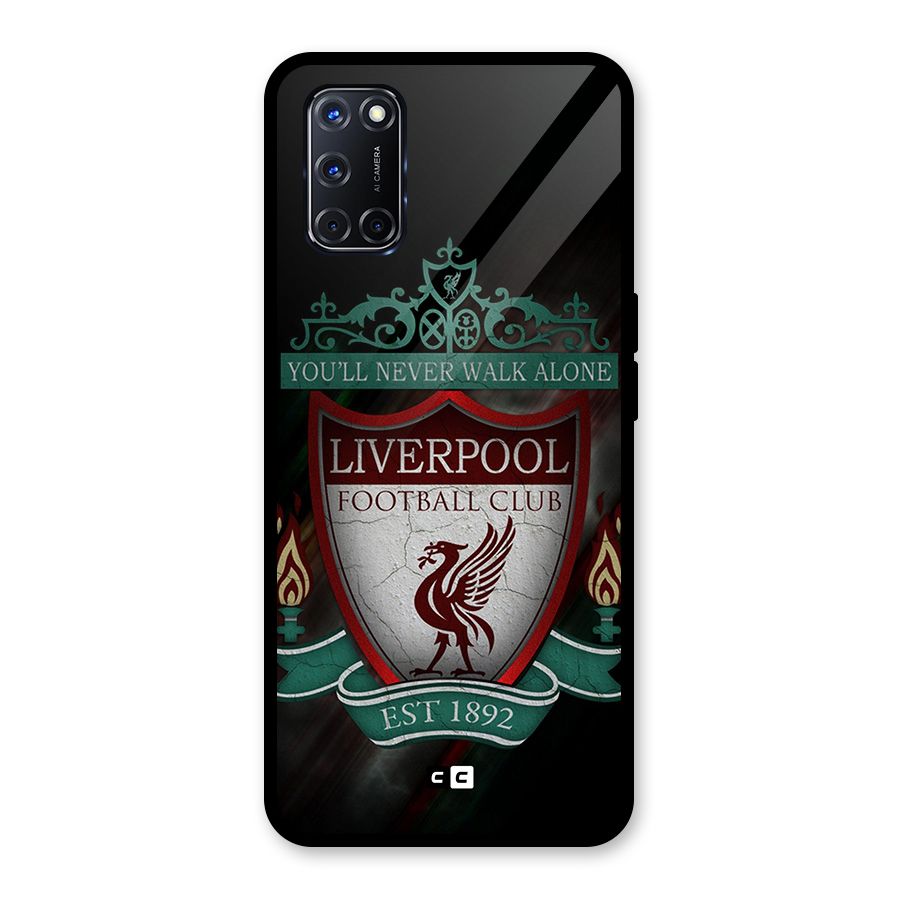 LiverPool FootBall Club Glass Back Case for Oppo A52