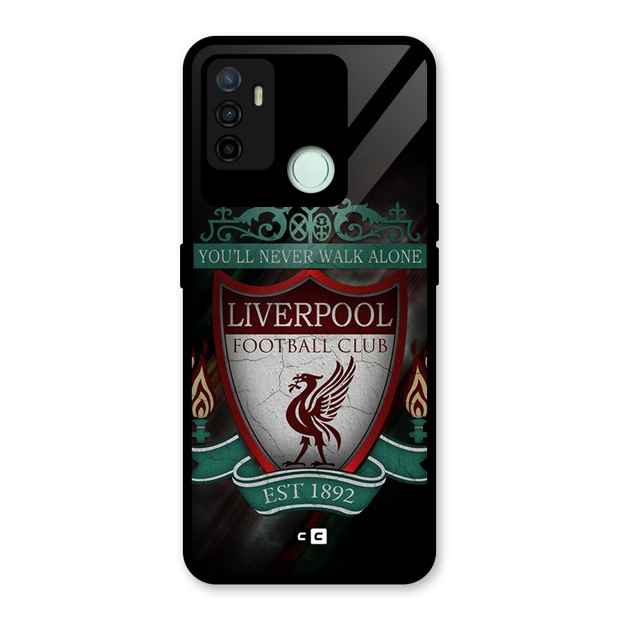 LiverPool FootBall Club Glass Back Case for Oppo A53