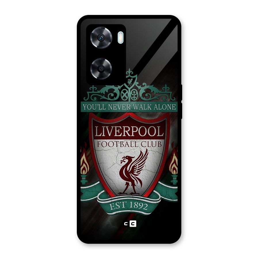 LiverPool FootBall Club Glass Back Case for Oppo A77