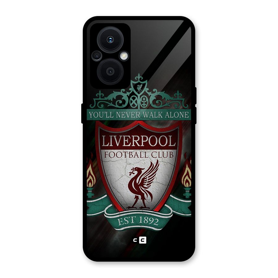 LiverPool FootBall Club Glass Back Case for Oppo F21s Pro 5G