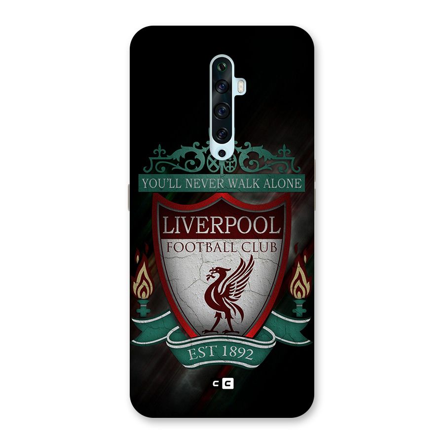 LiverPool FootBall Club Glass Back Case for Oppo Reno2 F