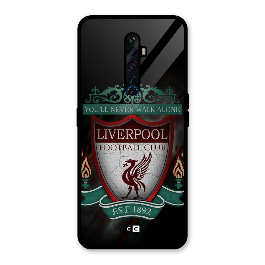 LiverPool FootBall Club Glass Back Case for Oppo Reno2 Z