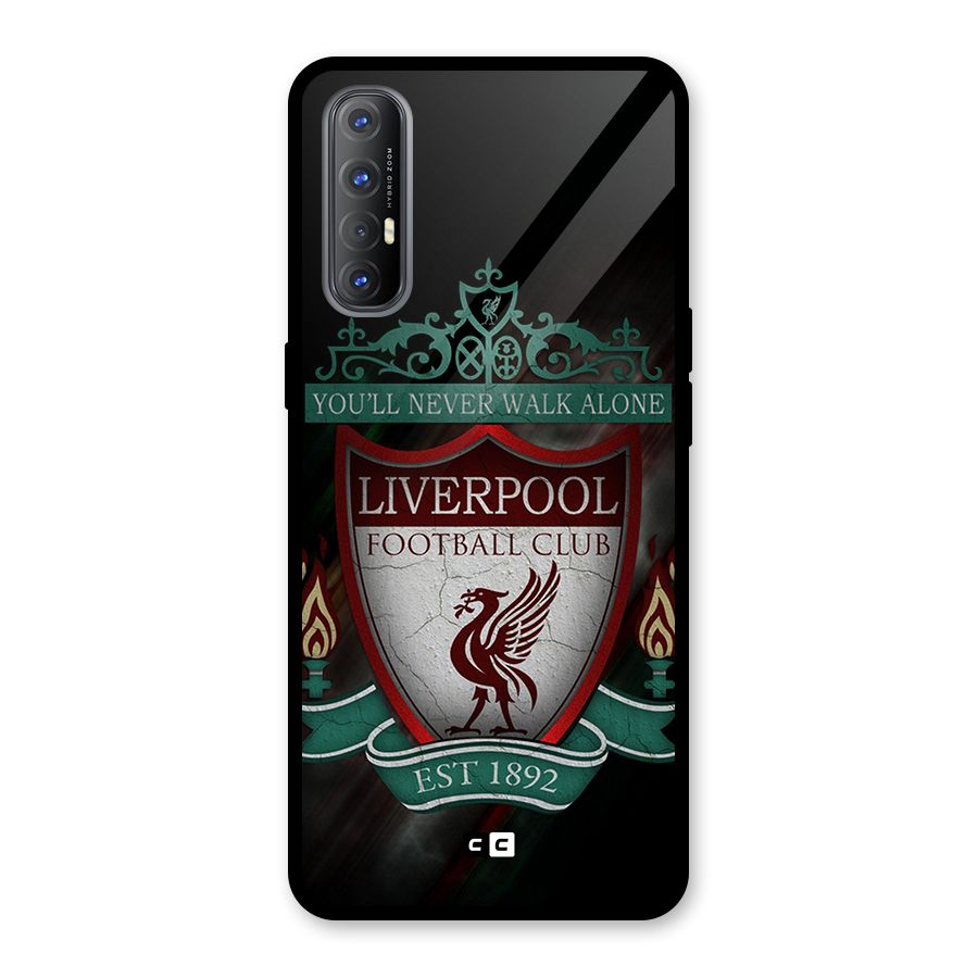 LiverPool FootBall Club Glass Back Case for Oppo Reno3 Pro