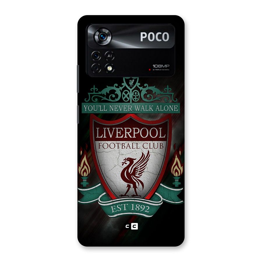 LiverPool FootBall Club Back Case for Poco X4 Pro 5G