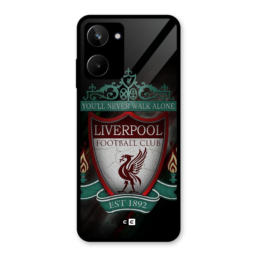 LiverPool FootBall Club Glass Back Case for Realme 10