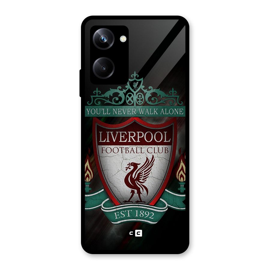 LiverPool FootBall Club Glass Back Case for Realme 10 Pro
