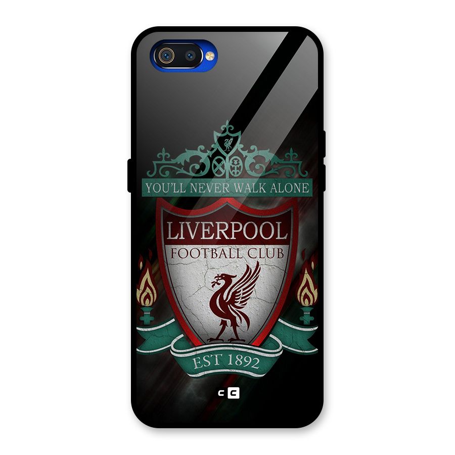 LiverPool FootBall Club Glass Back Case for Realme C2