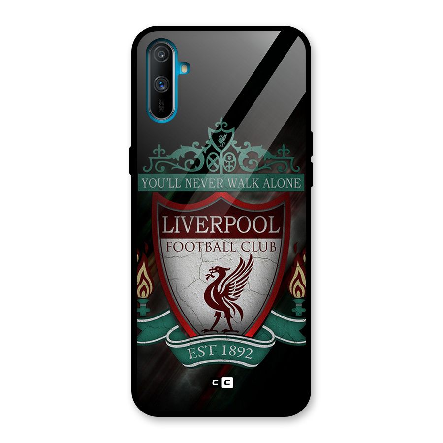 LiverPool FootBall Club Glass Back Case for Realme C3