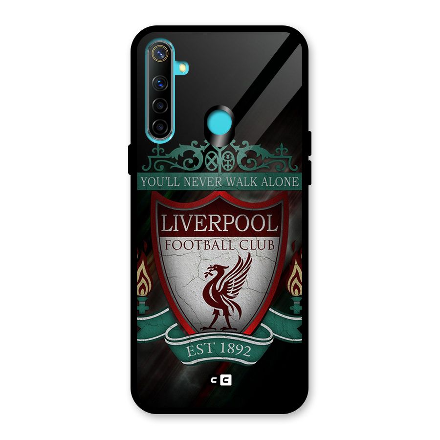 LiverPool FootBall Club Glass Back Case for Realme Narzo 10