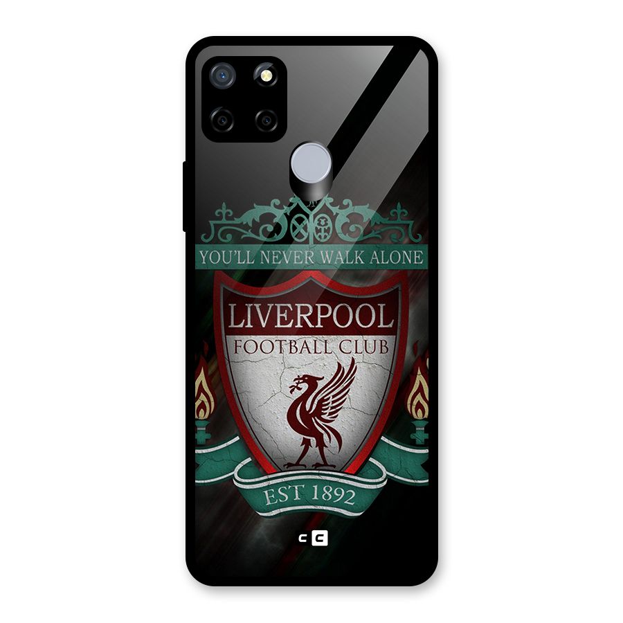 LiverPool FootBall Club Glass Back Case for Realme Narzo 20