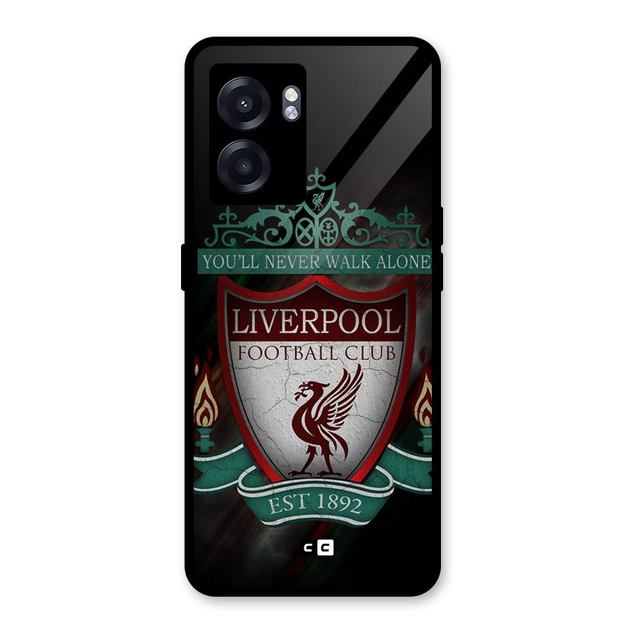 LiverPool FootBall Club Glass Back Case for Realme Narzo 50 5G