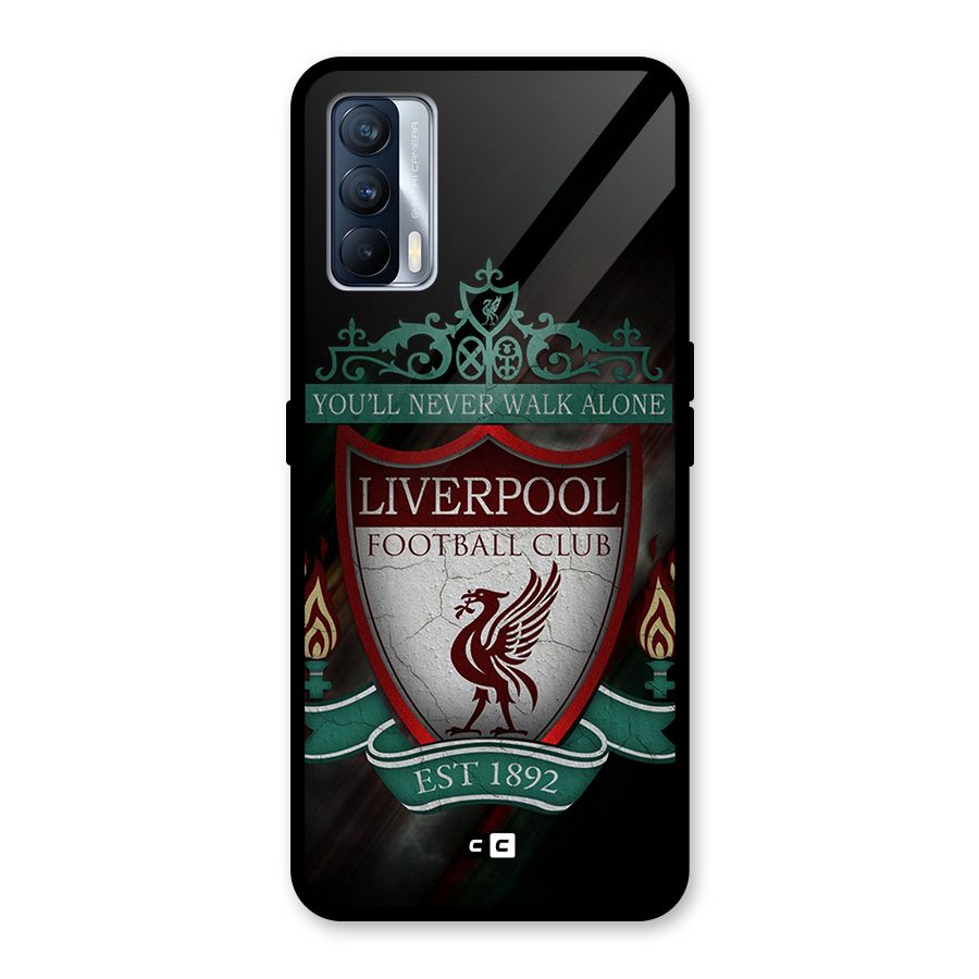 LiverPool FootBall Club Glass Back Case for Realme X7