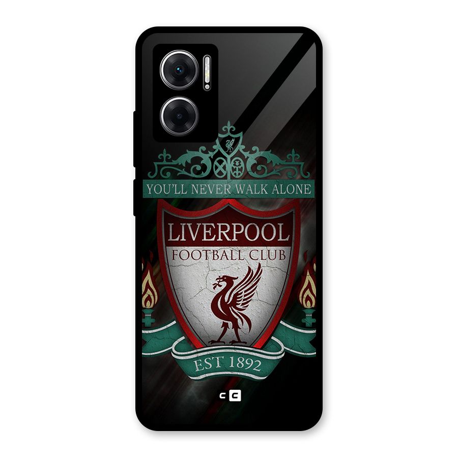 LiverPool FootBall Club Glass Back Case for Redmi 11 Prime 5G