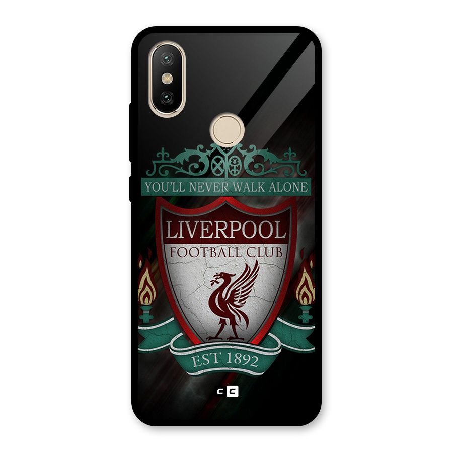 LiverPool FootBall Club Glass Back Case for Redmi A2