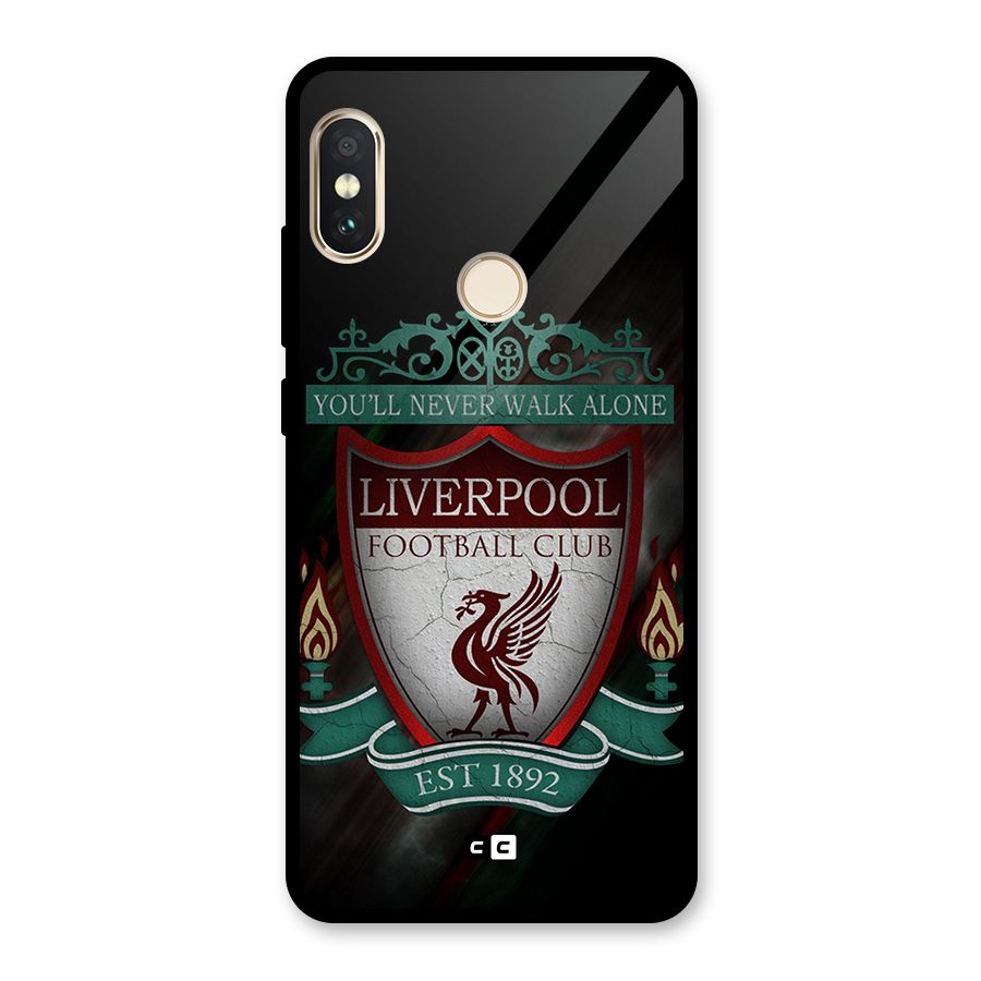 LiverPool FootBall Club Glass Back Case for Redmi Note 5 Pro