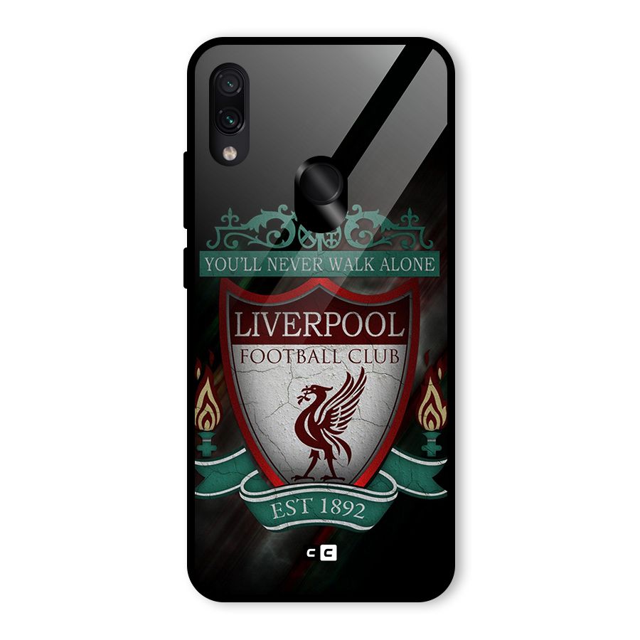 LiverPool FootBall Club Glass Back Case for Redmi Note 7 Pro