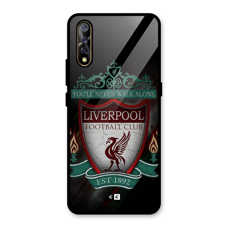 LiverPool FootBall Club Glass Back Case for Vivo S1
