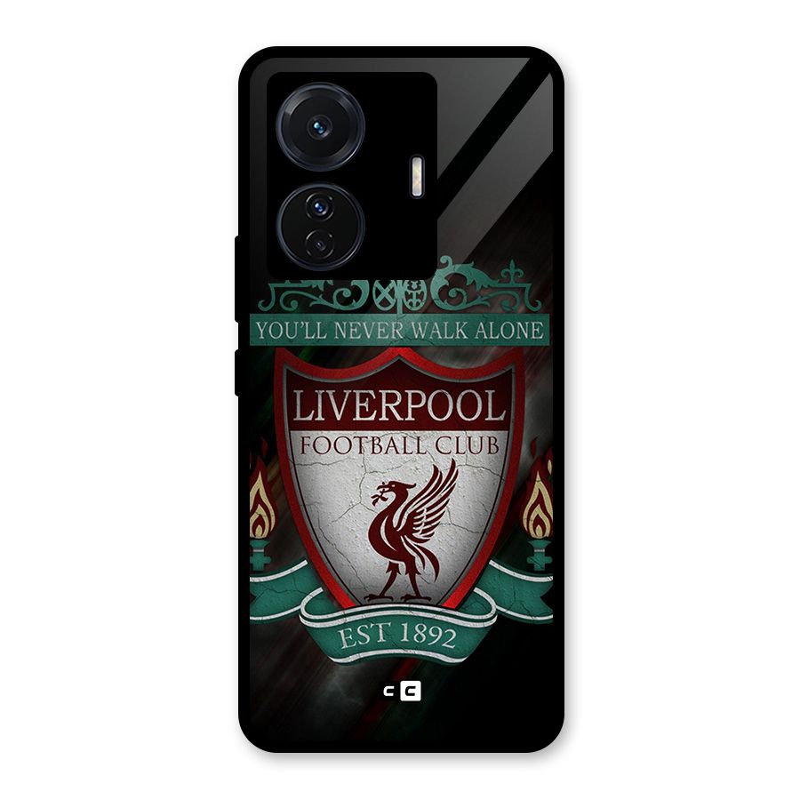 LiverPool FootBall Club Glass Back Case for Vivo T1 Pro