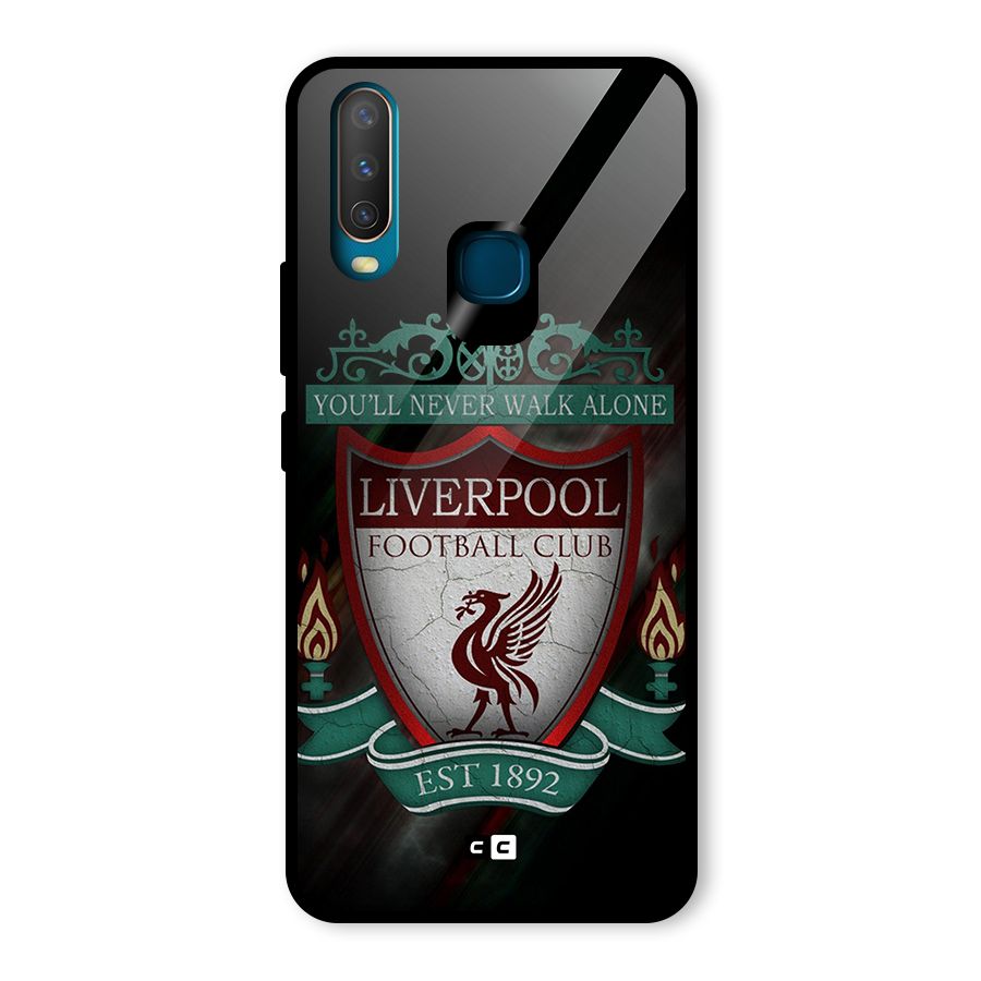 LiverPool FootBall Club Glass Back Case for Vivo U10