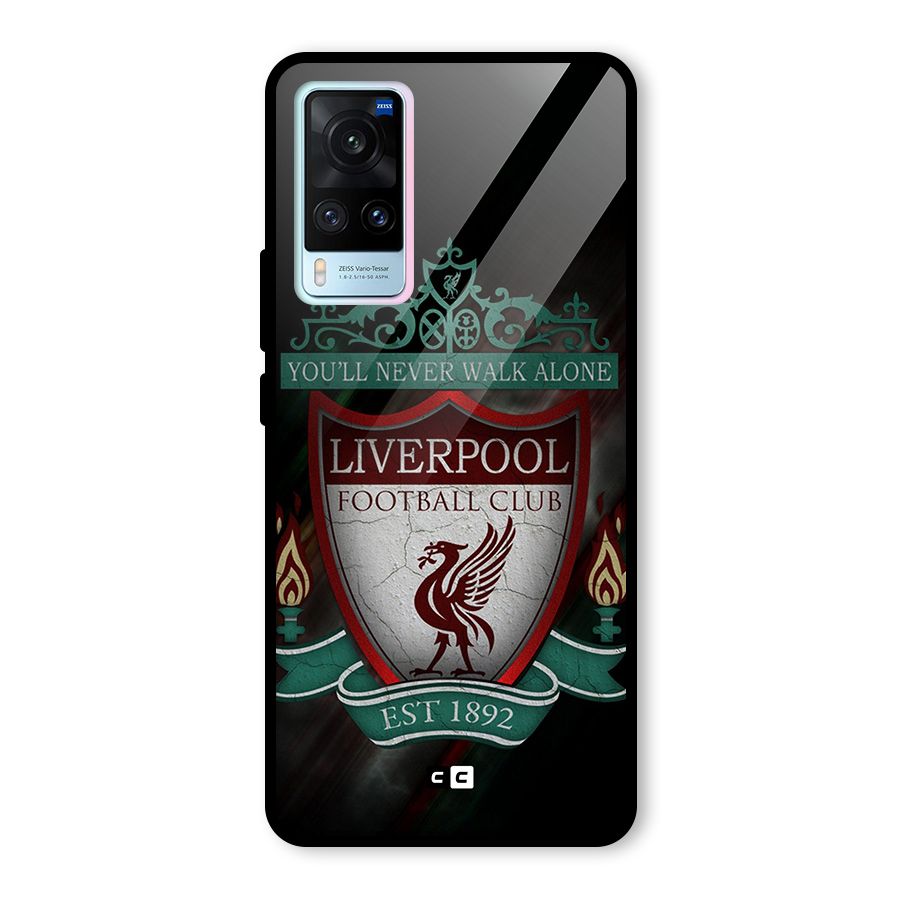 LiverPool FootBall Club Glass Back Case for Vivo X60