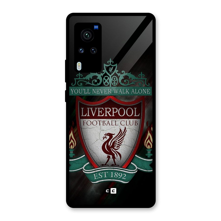 LiverPool FootBall Club Glass Back Case for Vivo X60 Pro